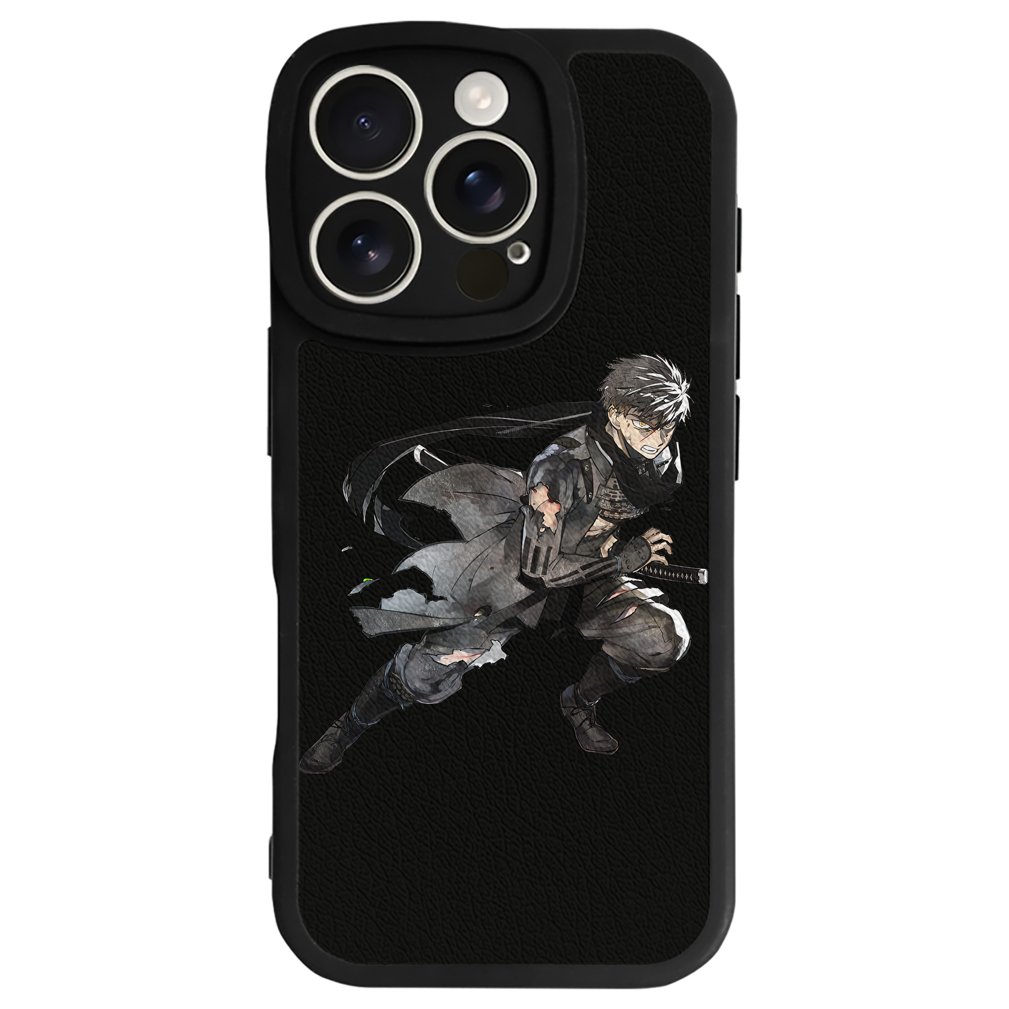 （画像用） 刀剣乱舞 Touken Ranbu 【iPhone 16シリーズ対応】シリコンスマホケース（レザー調） 材質：シリコン